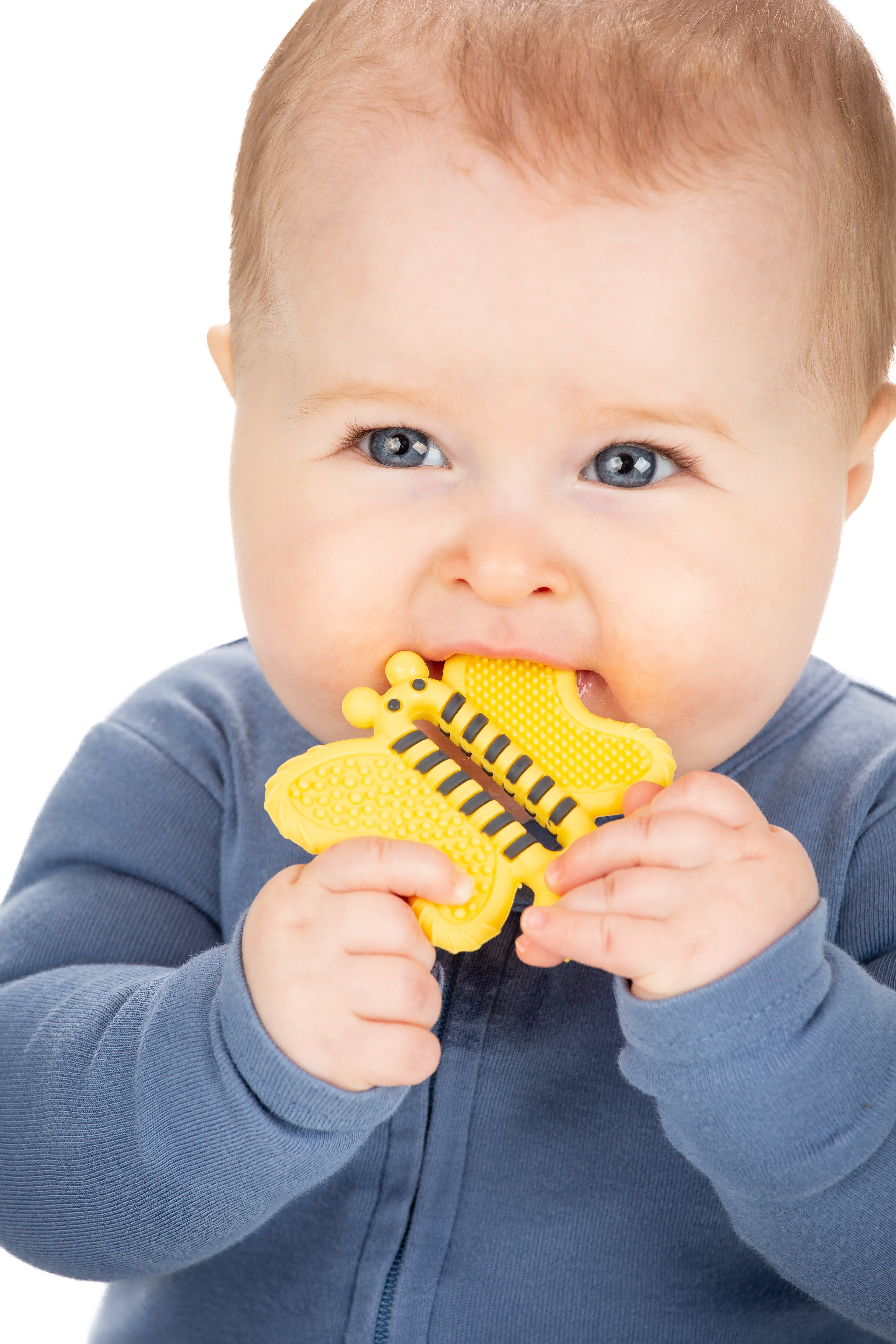Mitaine de dentition pour bébé 3-12 mois Turquoise Bateaux MALARKEY KIDS,  Vente en ligne de Jouet d'éveil