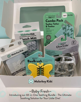 Teething Bundle Gift Pack - Baby Fresh Bundle Malarkey Kids