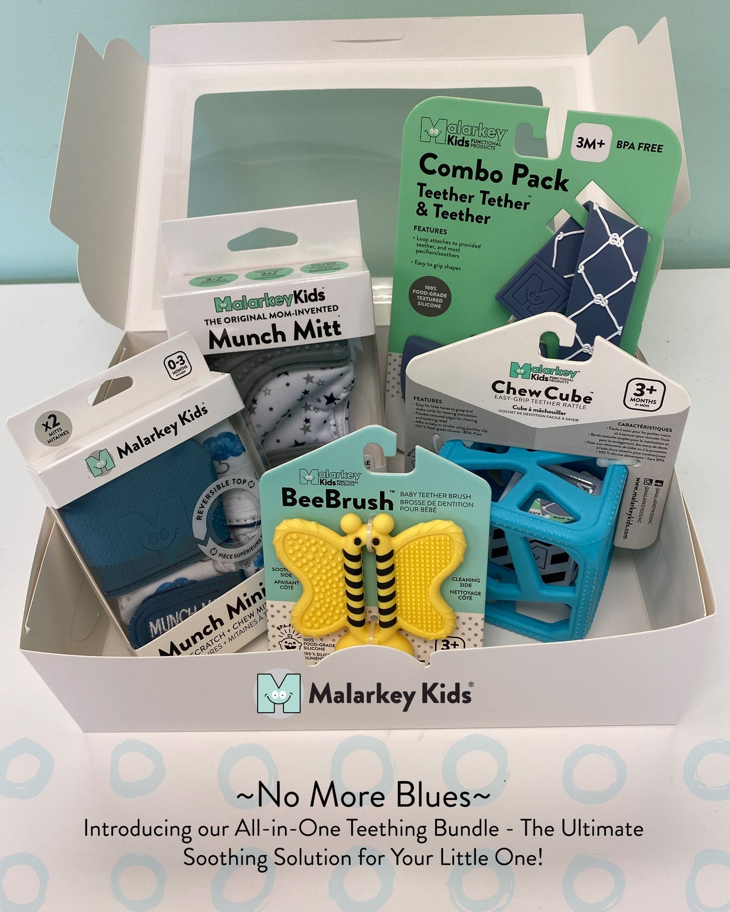 Teething Bundle - No More Blues Bundle Malarkey Kids 