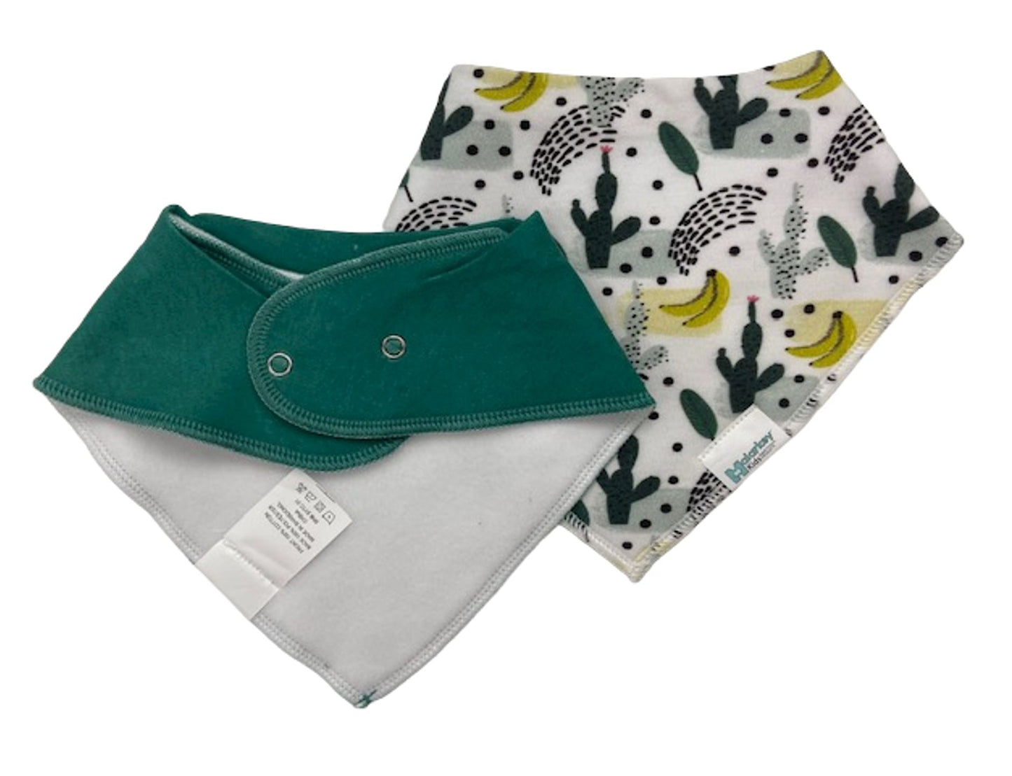 Dribble Bib - Cactus Banana/Green Malarkey Kids 