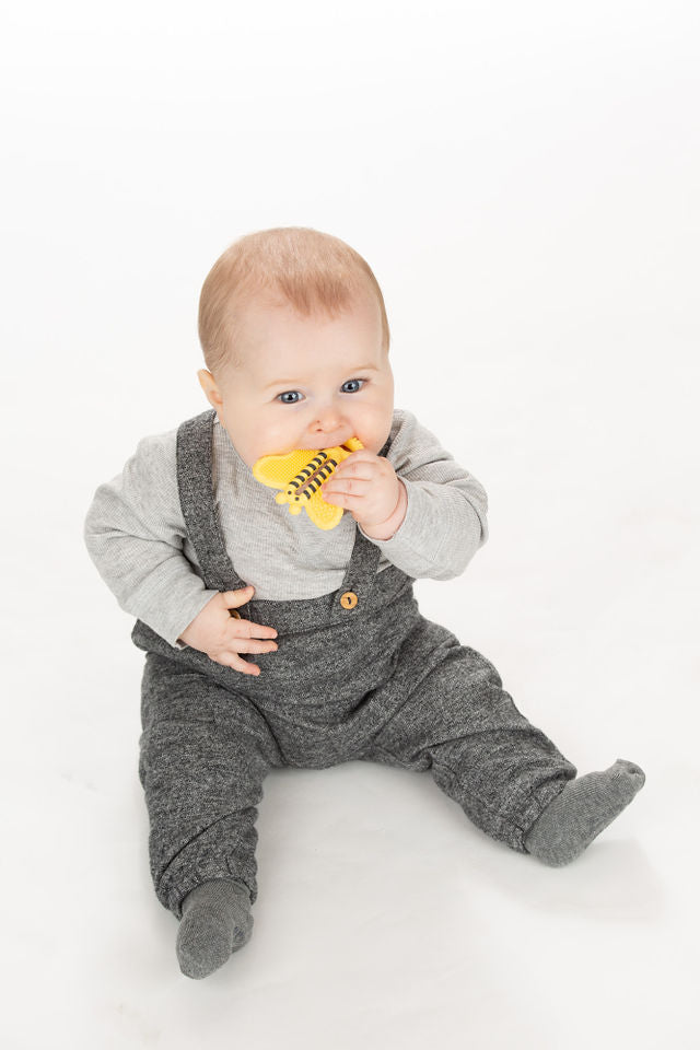 BEE BRUSH - Baby Teether Brush Teether Toothbrush Malarkey Kids 