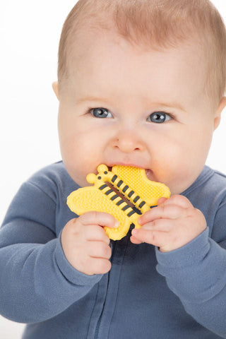 BEE BRUSH - Baby Teether Brush Teether Toothbrush Malarkey Kids