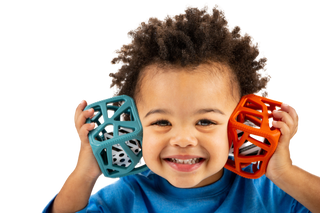 Enhance Your Baby's Sensory Development with Our Chew Cube Teething Toy