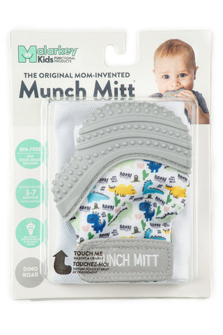 Munch Mitt- Dino Roar Pacifiers & Teethers Malarkey Kids 