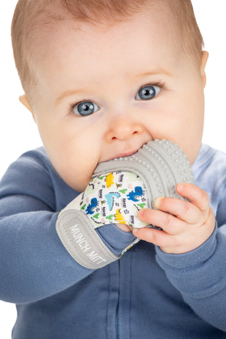 Munch Mitt- Dino Roar Pacifiers & Teethers Malarkey Kids 