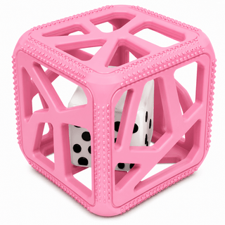 Chew Cube - Pink Pacifiers & Teethers Malarkey Kids 