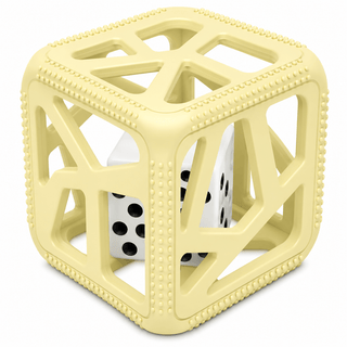 Chew Cube - Yellow Pacifiers & Teethers Malarkey Kids 