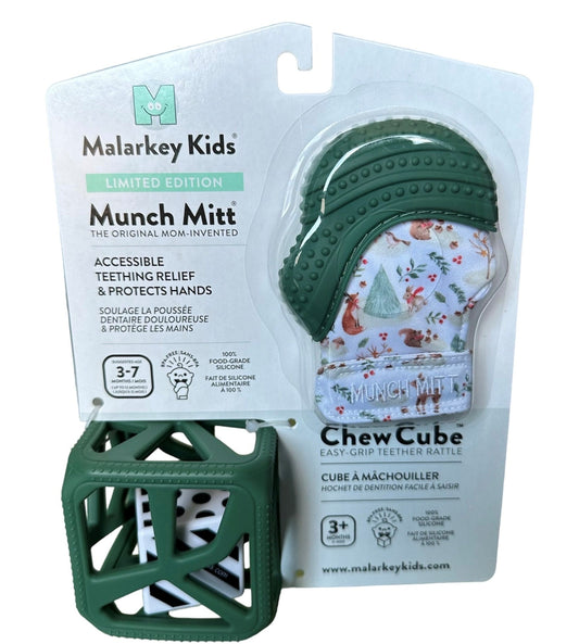 Limited Edition Holiday Gift Pack - Green Munch Mitt Malarkey Kids 
