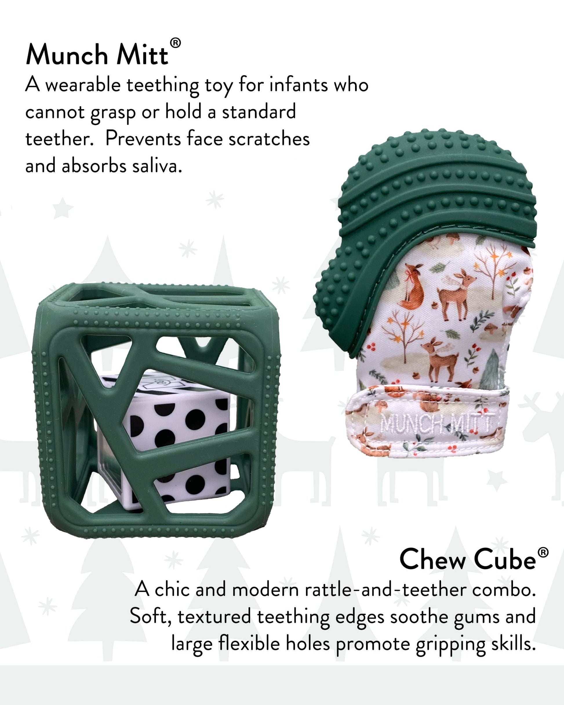 Limited Edition Holiday Gift Pack - Green Munch Mitt Malarkey Kids 