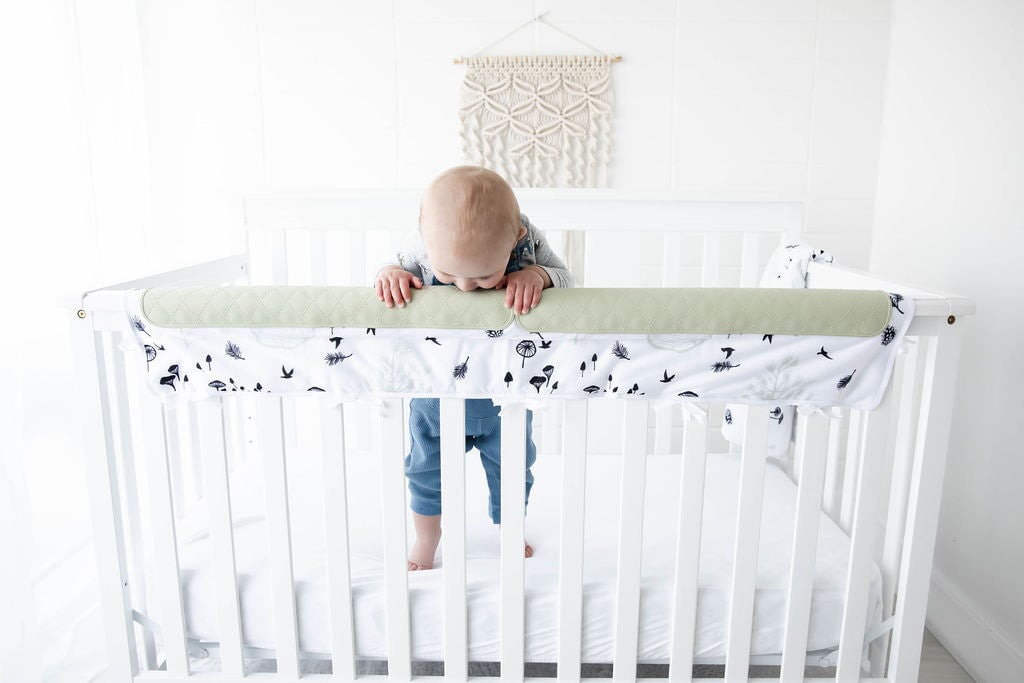 Crib Chomper - Floral Crib Protector Malarkey Kids 
