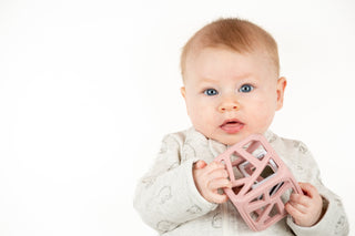 Chew Cube - Mauve Pacifiers & Teethers Malarkey Kids 