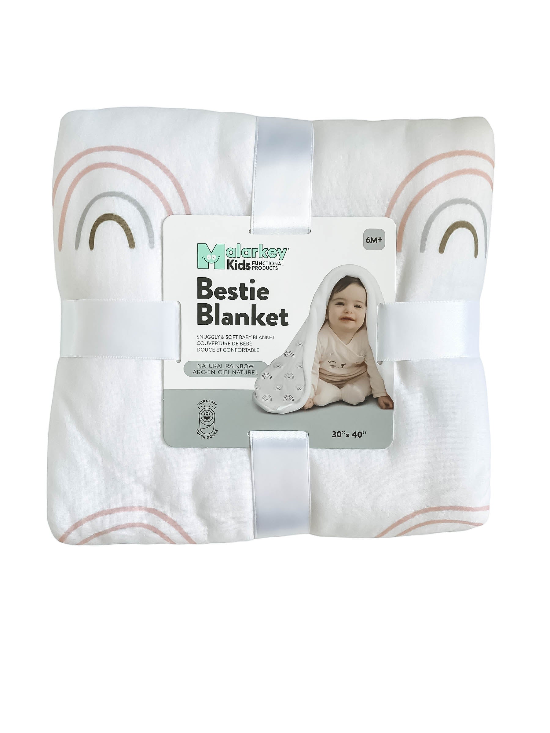 Bestie Blanket -Rainbow Malarkey Kids 