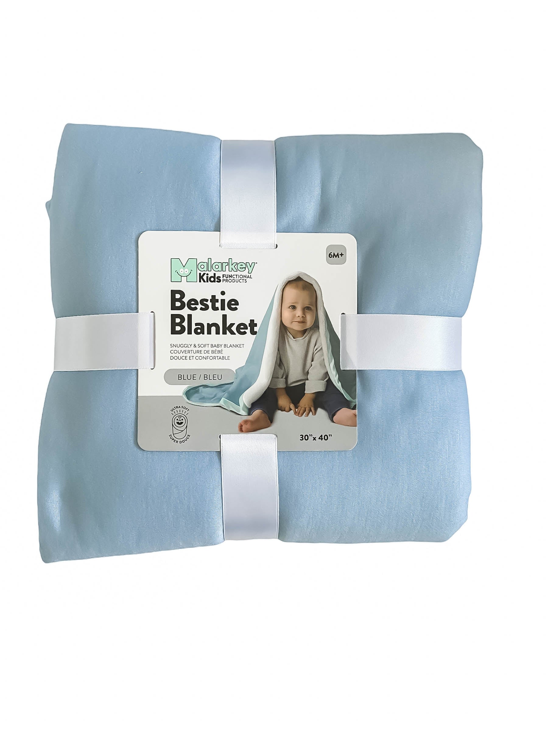 Bestie Blanket -Blue Malarkey Kids 