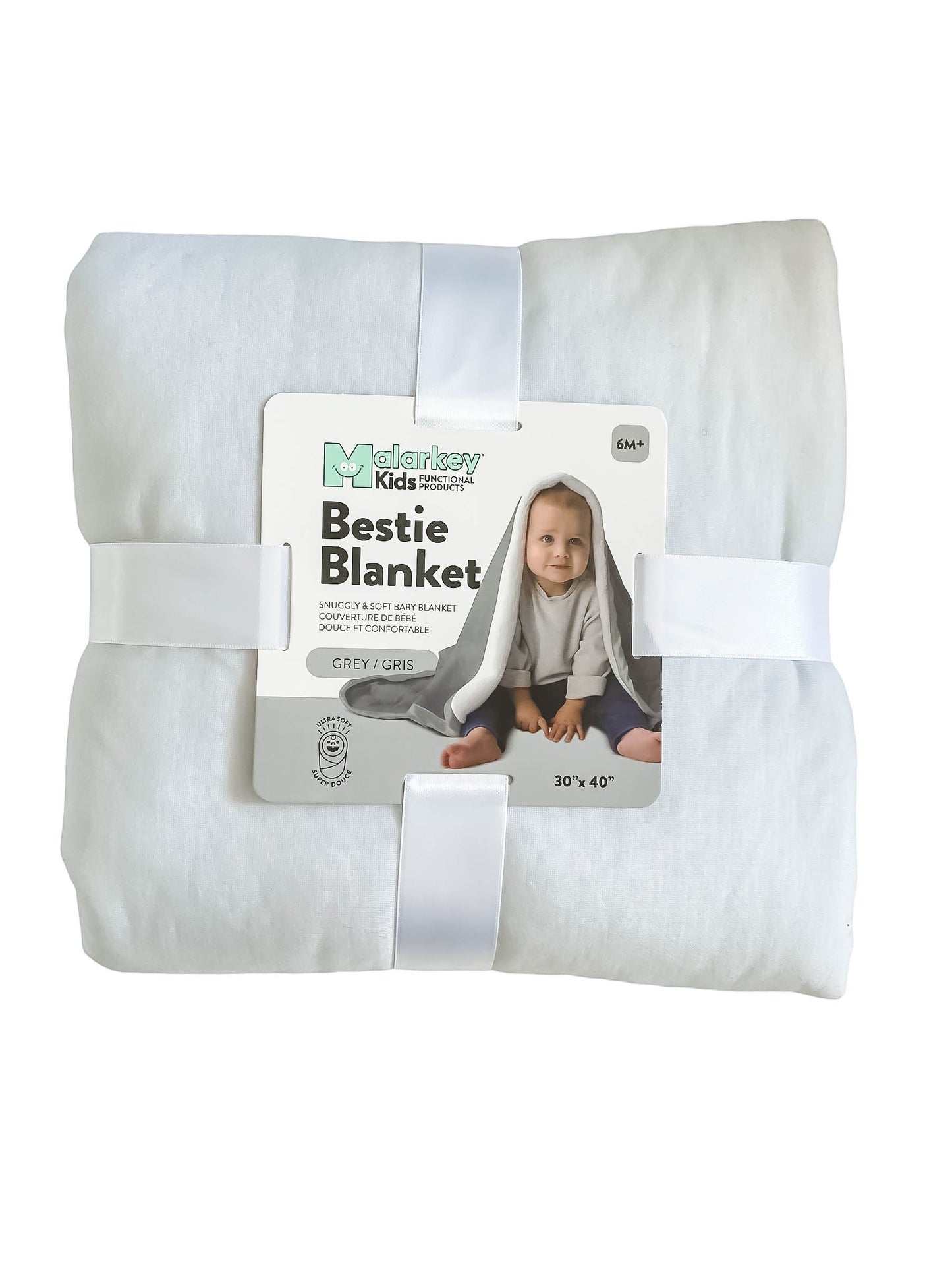 Bestie Blanket -Grey Malarkey Kids 