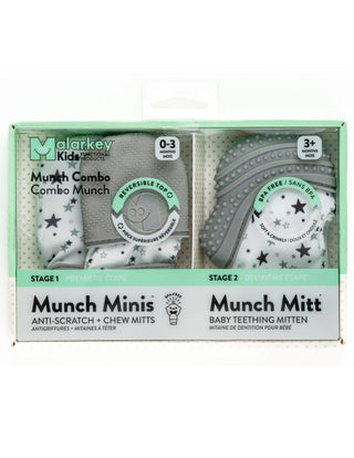 Munch Minis Combo - Grey Stars Malarkey Kids 