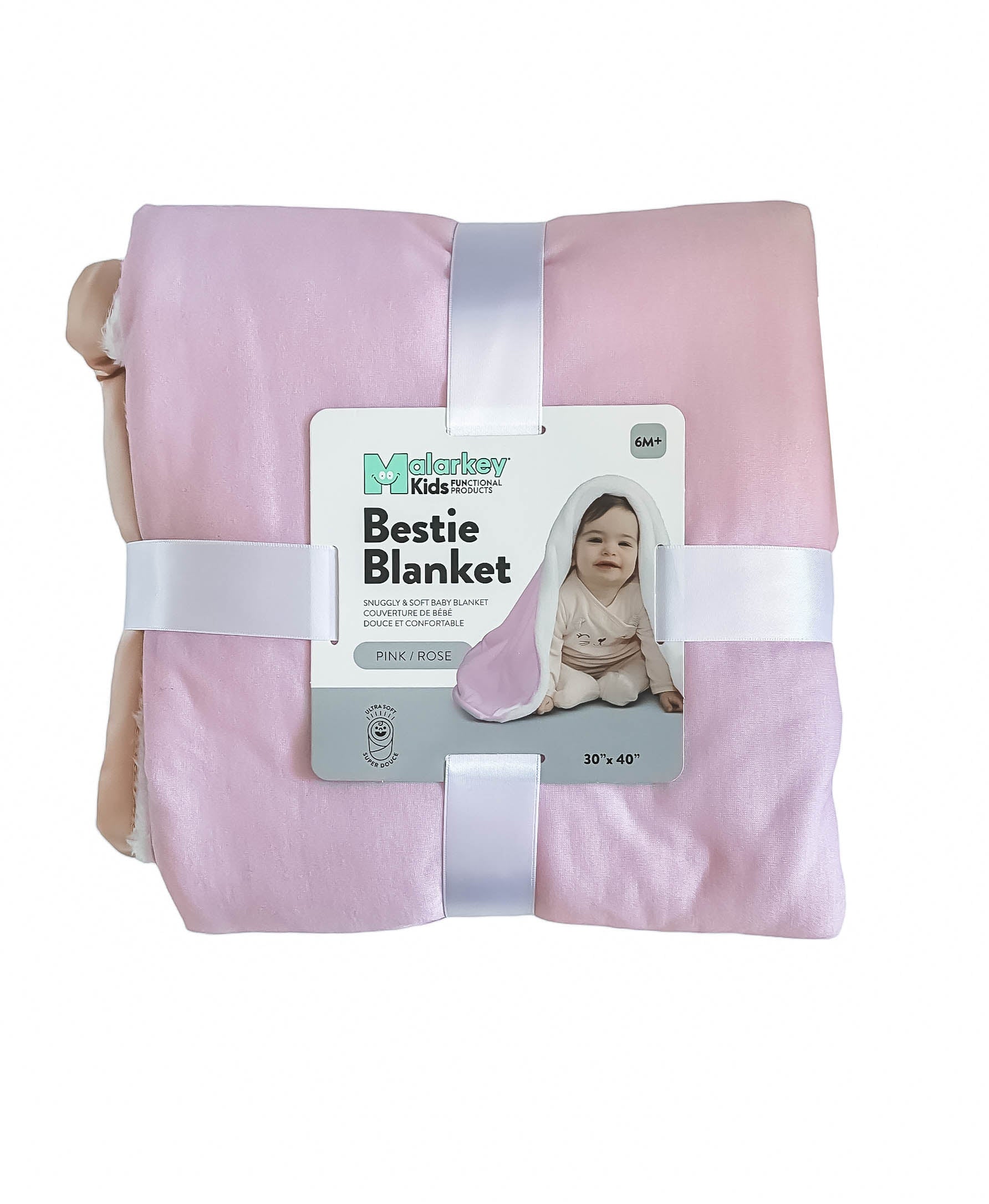 Bestie Blanket -Pink Malarkey Kids 