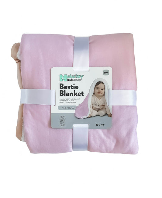 Bestie Blanket -Pink Malarkey Kids 