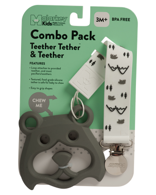 Teether Tether & Teether - Bear Mountain & Bear Teether Tether & Teether Malarkey Kids 