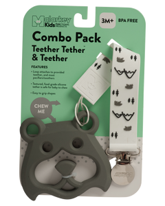 Teether Tether & Teether - Bear Mountain & Bear Teether Tether & Teether Malarkey Kids 