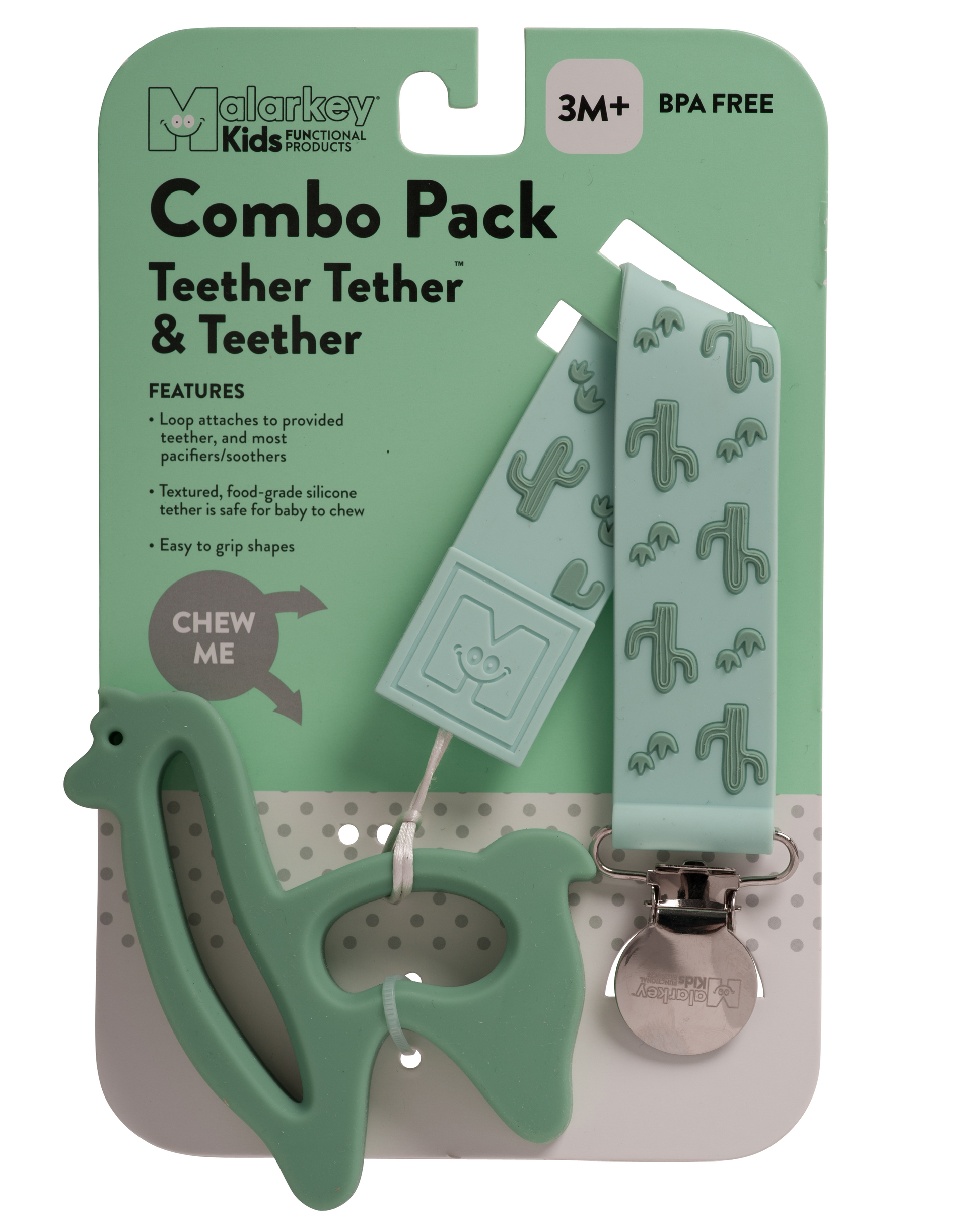 Teether Tether & Teether - Cactus & Llama Teether Tether & Teether Malarkey Kids 
