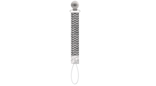 TEETHER TETHER - BLACK AND WHITE CHEVRON Teether Tether Malarkey Kids 