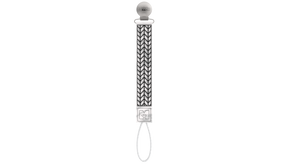 TEETHER TETHER - BLACK AND WHITE CHEVRON Teether Tether Malarkey Kids 
