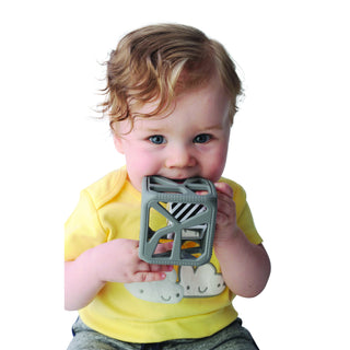 Chew Cube - Dark Grey Chew Cube Malarkey Kids 
