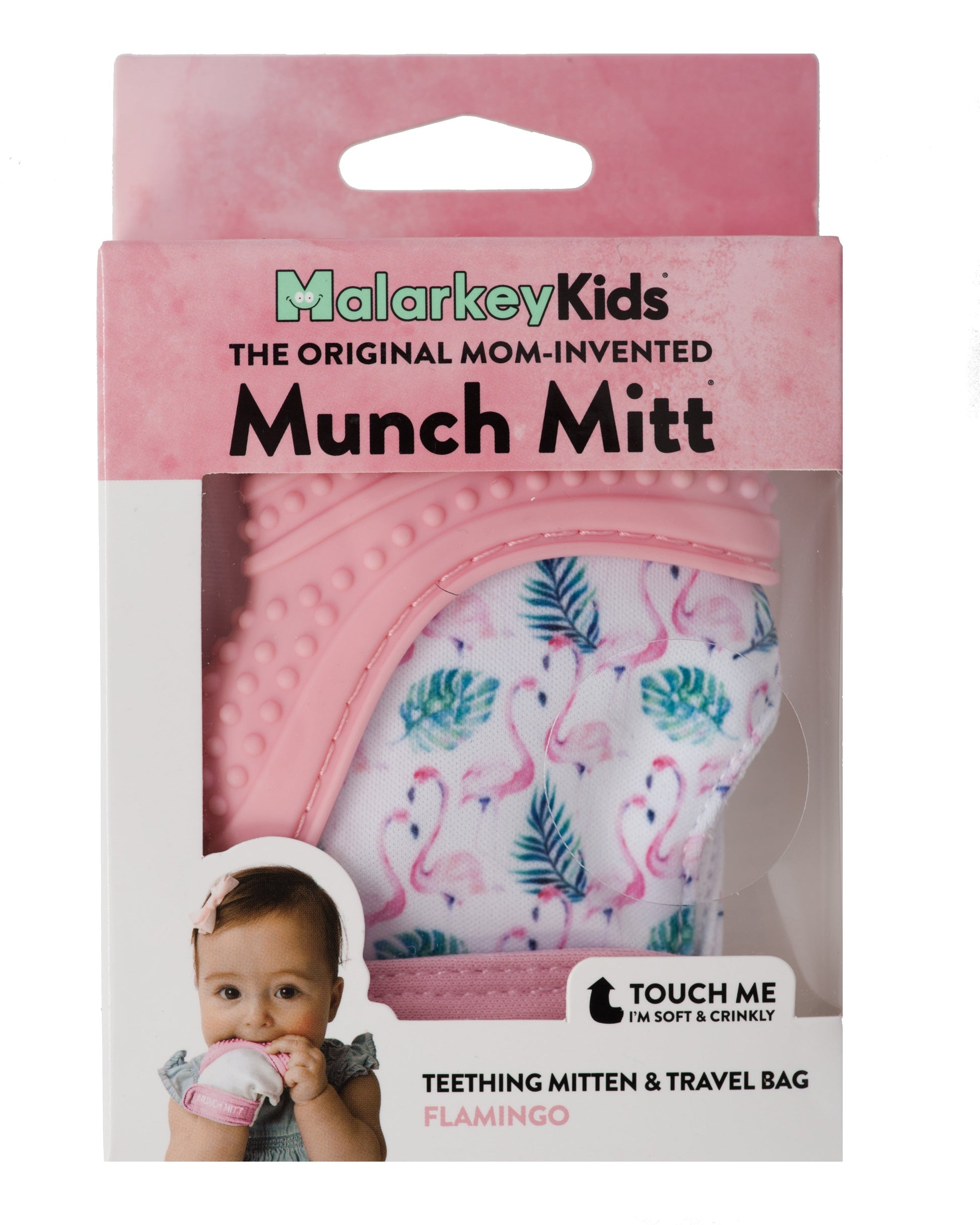 Munch Mitt - Flamingo Munch Mitt Malarkey Kids 