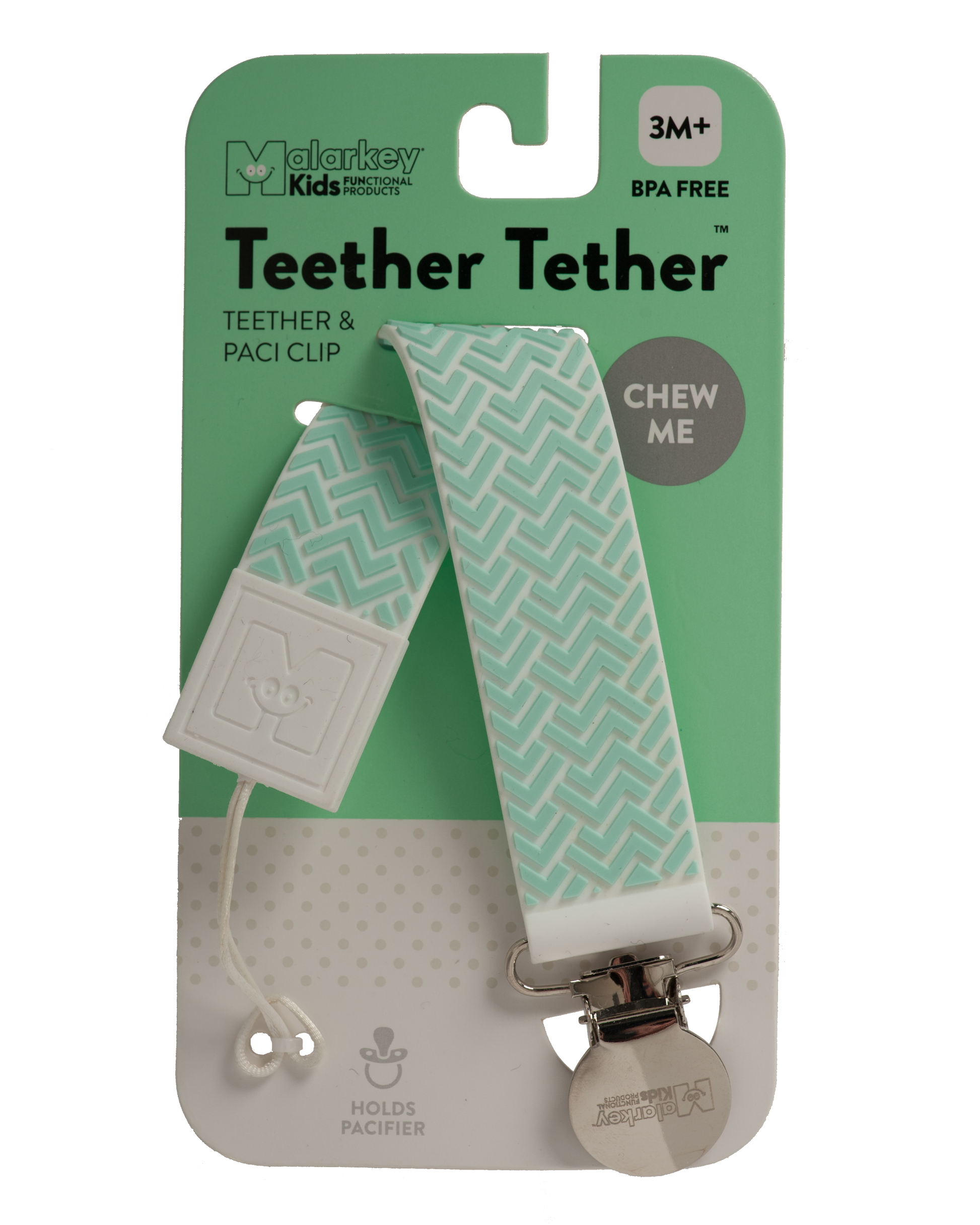 TEETHER TETHER - ZIGZAG Teether Tether Malarkey Kids 