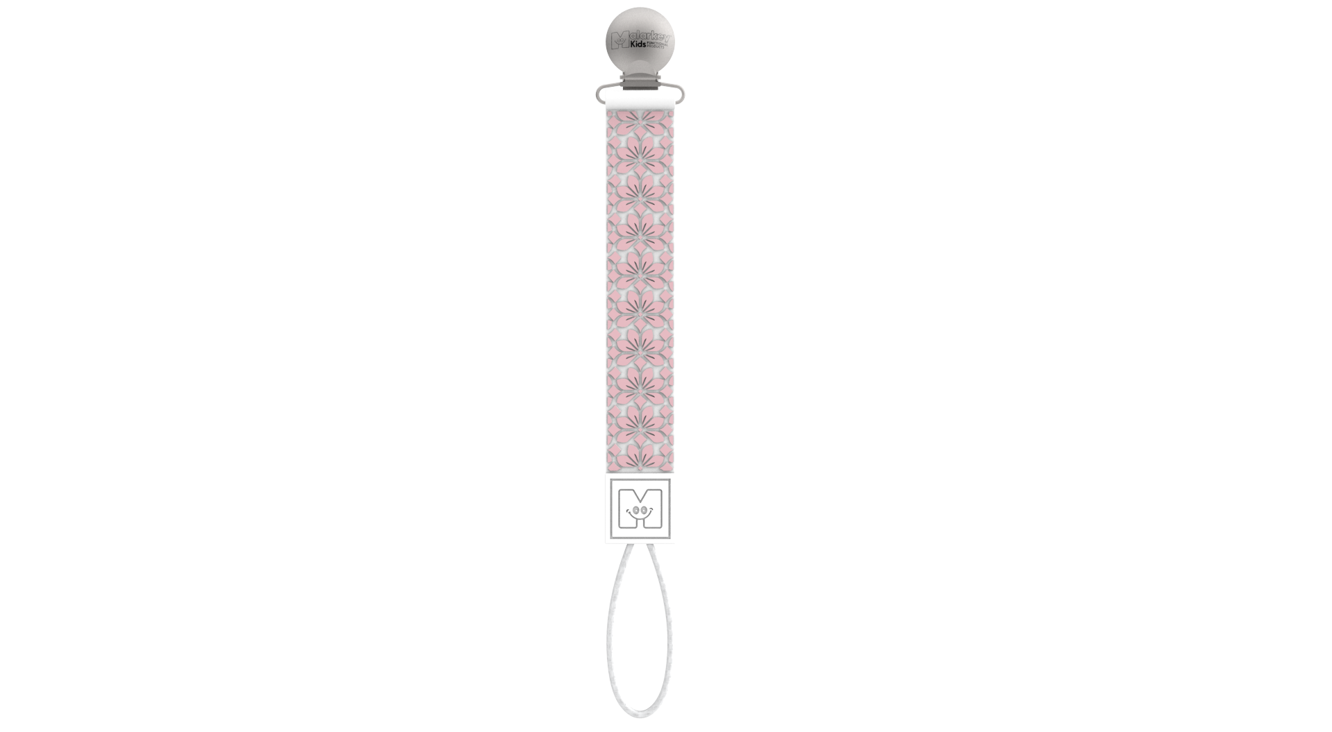 TEETHER TETHER - PINK FLORAL Teether Tether Malarkey Kids 