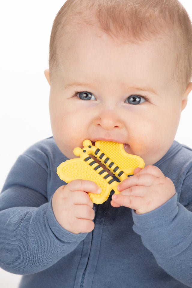 BEE BRUSH - Baby Teether Brush Teether Toothbrush Malarkey Kids 