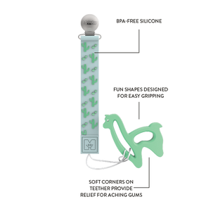 Teether Tether & Teether - Feather & Swan Teether Tether & Teether Malarkey Kids 