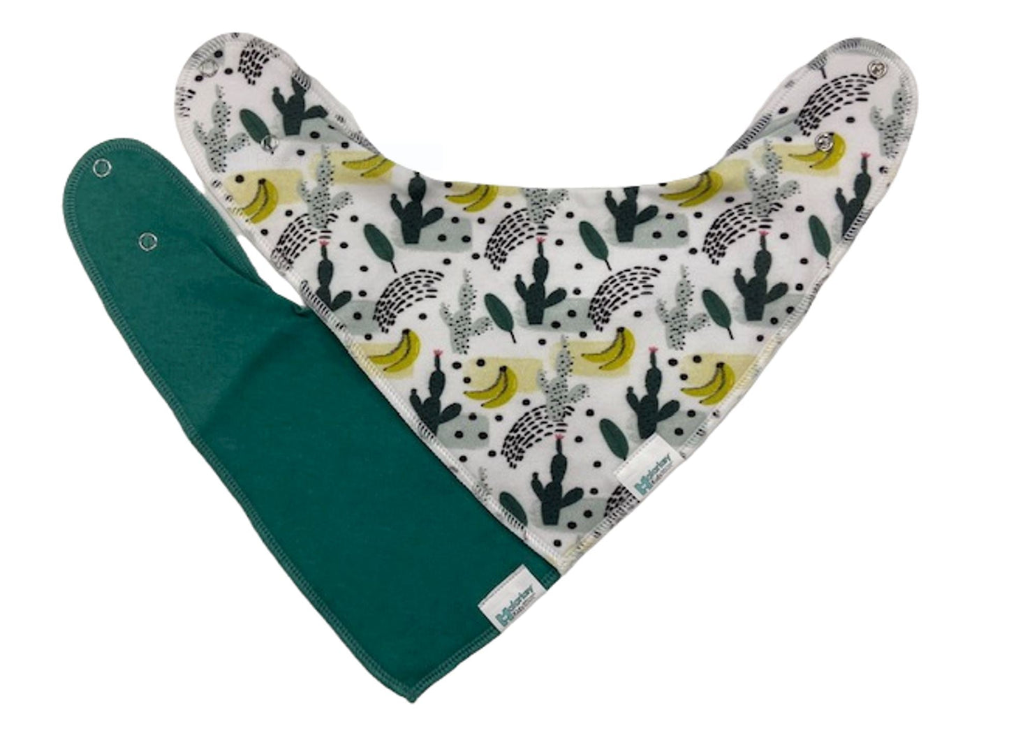 Dribble Bib - Cactus Banana/Green Malarkey Kids 