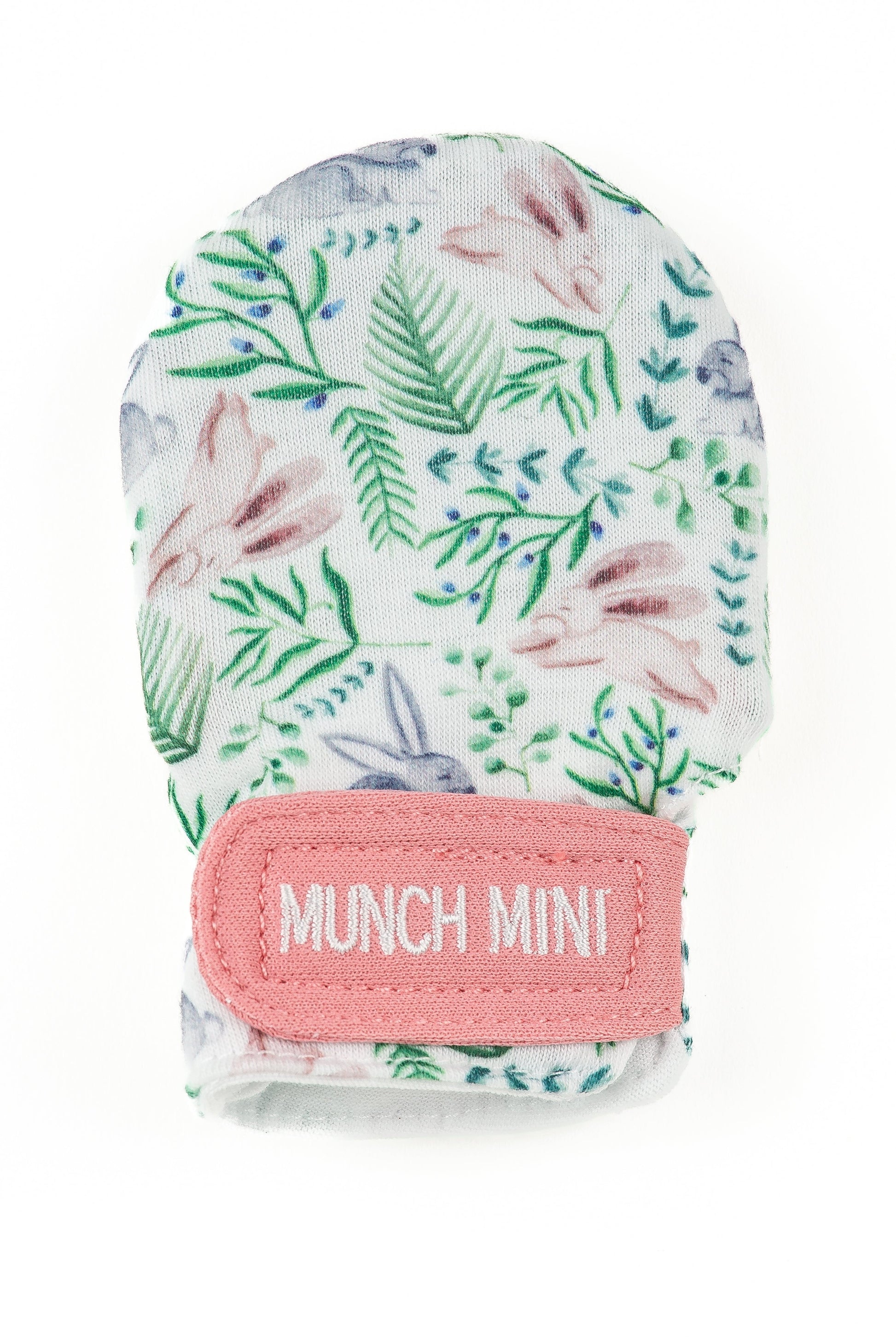 Munch Minis - Teething & Anti-scratch mitts - Bunnies Pacifiers & Teethers Malarkey Kids 