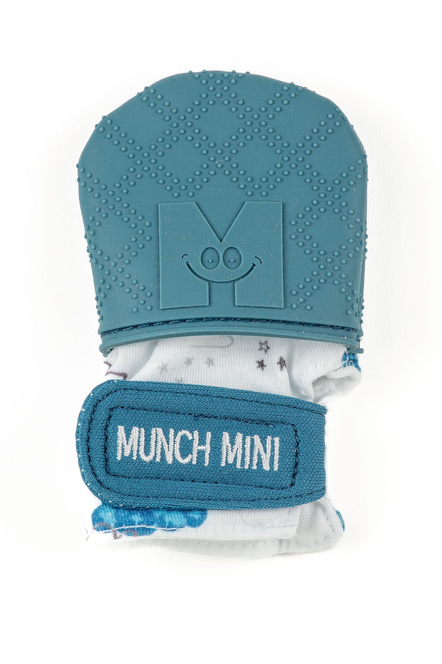 Munch Minis - Teething & Anti-scratch mitts - Clouds Pacifiers & Teethers Malarkey Kids 