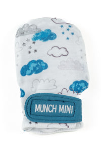 Munch Minis - Teething & Anti-scratch mitts - Clouds Pacifiers & Teethers Malarkey Kids 
