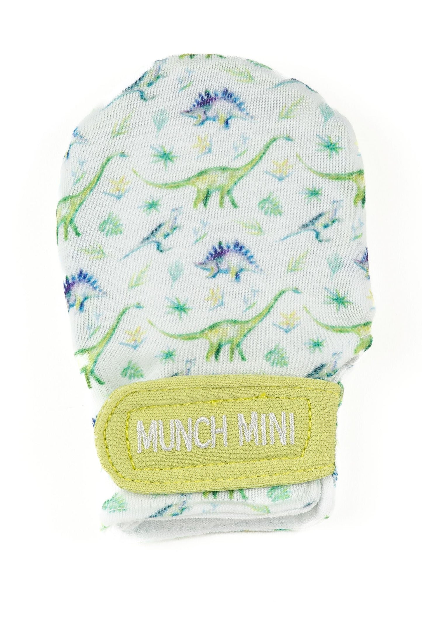 Munch Mini - Teething & Anti-scratch mitts - Dino Pacifiers & Teethers Malarkey Kids 