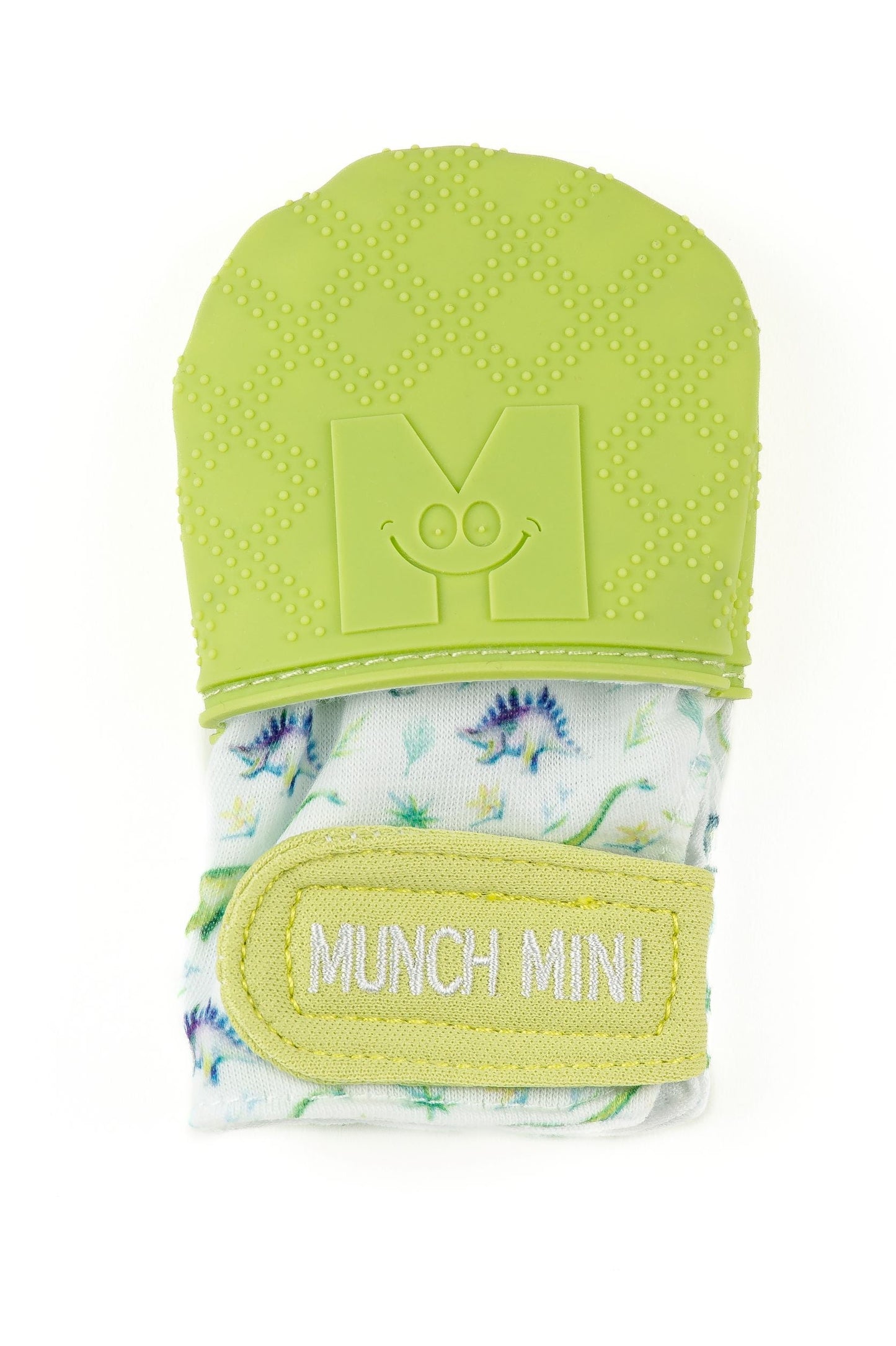 Munch Minis - Teething & Anti-scratch mitts - Dino Pacifiers & Teethers Malarkey Kids 