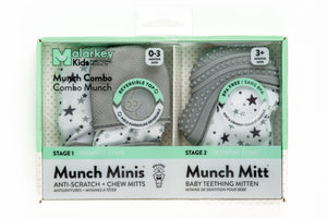 Munch Minis Combo - Grey Stars Malarkey Kids 