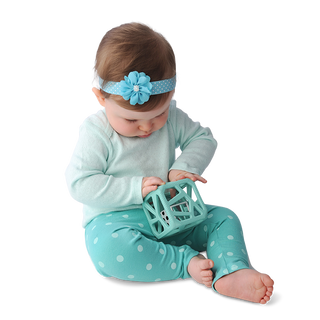 Chew Cube - Mint Green Chew Cube Malarkey Kids 