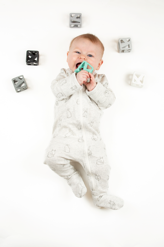 Stack N Chew - Mini Cubes - Monochrome Stack N Chew Malarkey Kids 