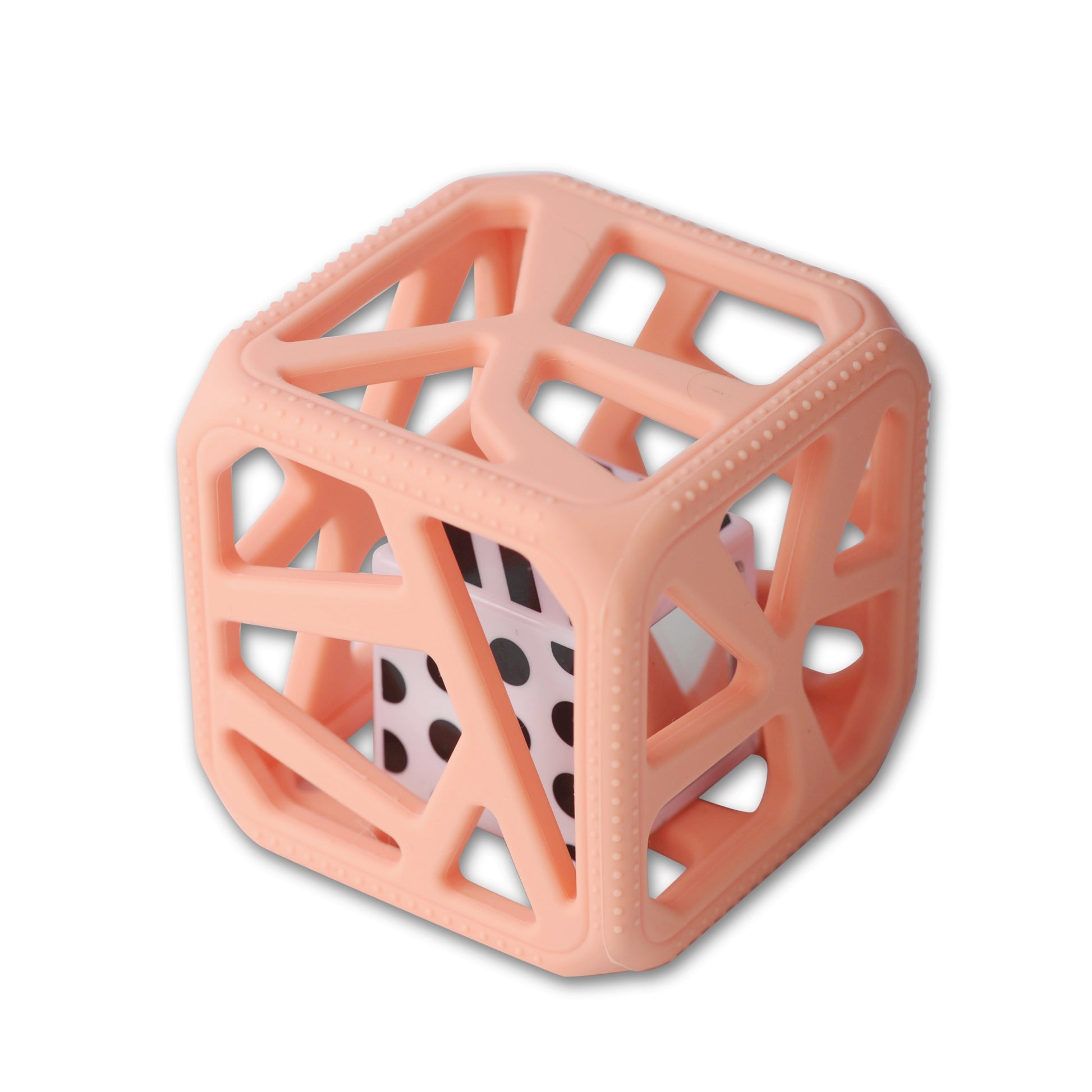 Chew Cube - Peachy Pink