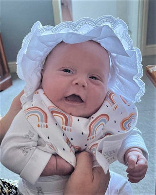 Dribble Bib - Rainbow/Terracotta Malarkey Kids 