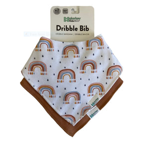Dribble Bib - Rainbow/Terracotta Malarkey Kids 