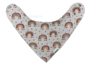 Dribble Bib - Rainbow/Terracotta Malarkey Kids 